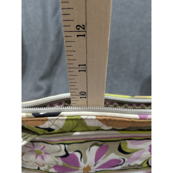 Vera Bradley Portobello Road Shoulder Purse Retired‎ Tropical Floral 10 Pockets - Picture 9 of 10